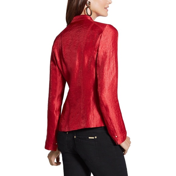 Chico’s Red Jacket - Picture 11 of 11